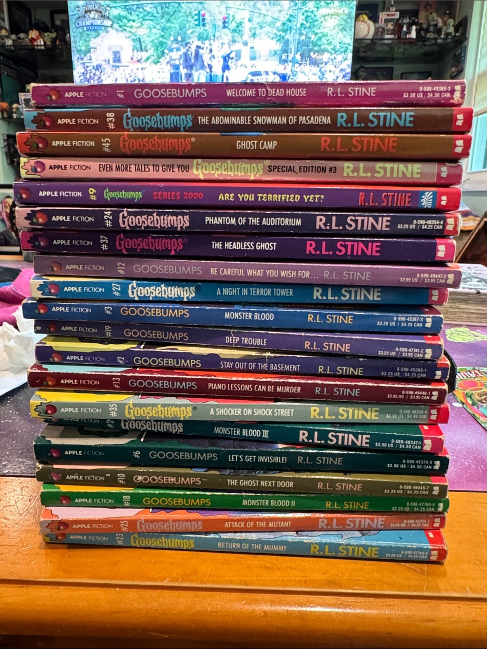 Vintage 1990’s R.L. Stine Goosebumps 20 Book Collection